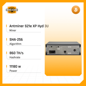 Antminer S21e XP Hyd 3U