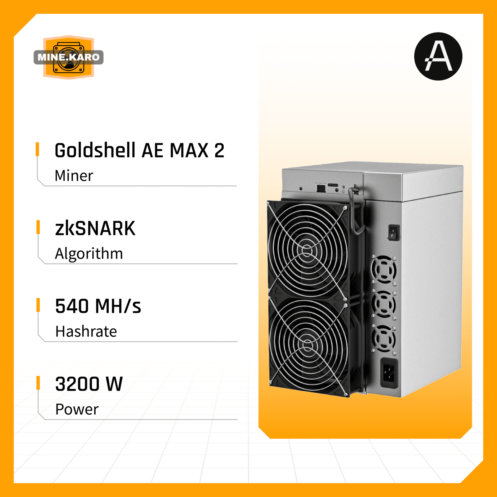 Goldshell AE MAX 2
