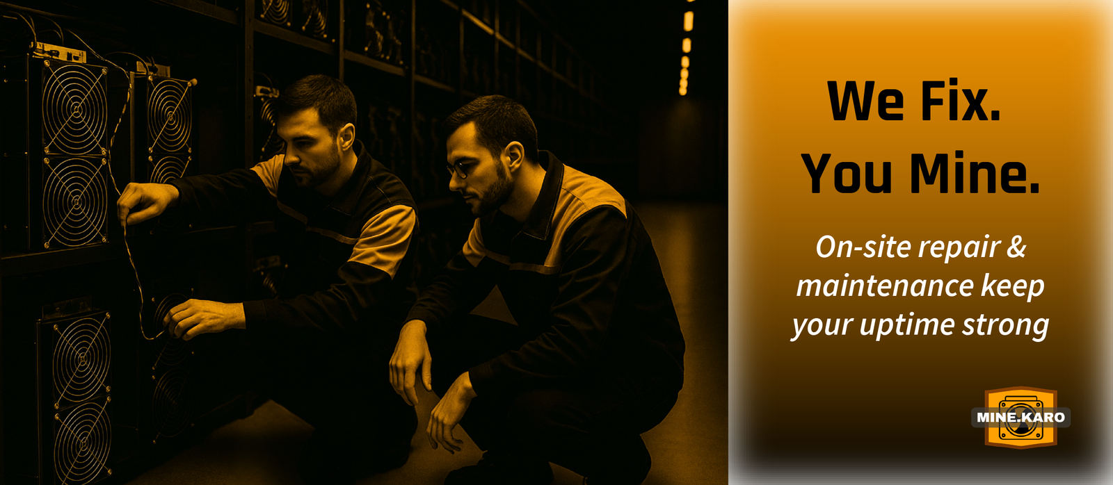 Crypto Miner repair service India